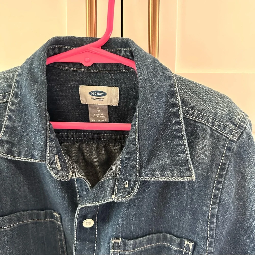 Old Navy Denim Shirt Dress